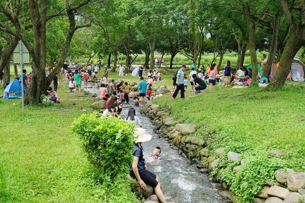 【桃園龍潭免費景點推薦】炙炙夏日玩水好去處 三坑鐵馬自行車道 三坑自然生態公園