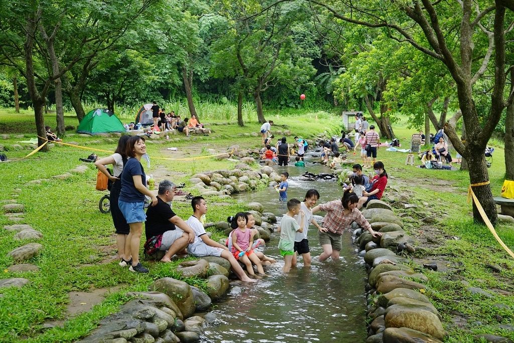 【桃園龍潭免費景點推薦】炙炙夏日玩水好去處 三坑鐵馬自行車道 三坑自然生態公園