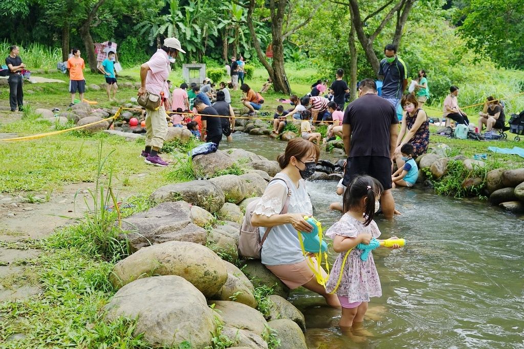 【桃園龍潭免費景點推薦】炙炙夏日玩水好去處 三坑鐵馬自行車道 三坑自然生態公園