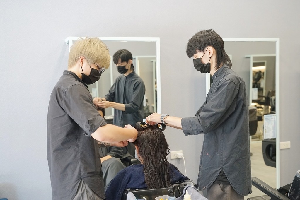【新北泰山染髮推薦】女生染髮不分長短1500元 頭皮護髮全品項買1送1 泰山髮廊推薦Wor hair髮廊