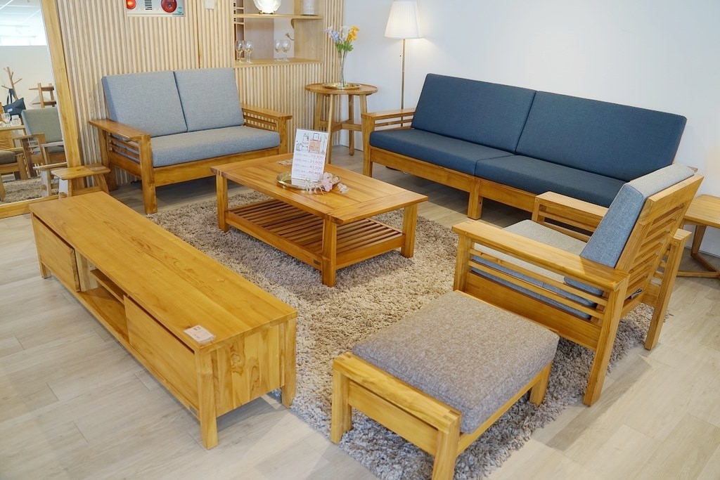 【台中大里家具店推薦】印尼大廠進口柚木家具 柚木家具配置裝潢空間設計服務 歐克斯柚木大里店