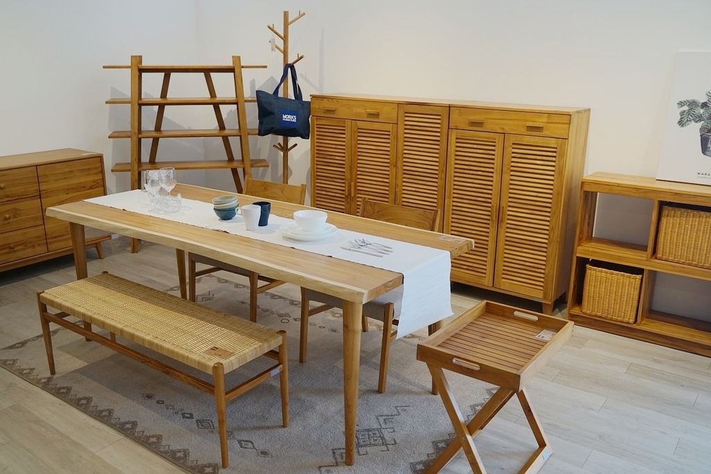 【台中大里家具店推薦】印尼大廠進口柚木家具 柚木家具配置裝潢空間設計服務 歐克斯柚木大里店
