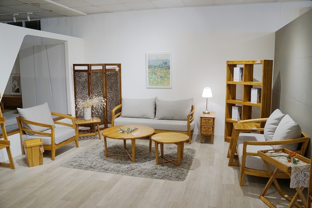 【台中大里家具店推薦】印尼大廠進口柚木家具 柚木家具配置裝潢空間設計服務 歐克斯柚木大里店