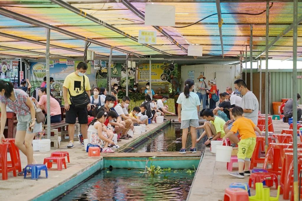 【桃園親子景點推薦】田園體驗餵可愛小動物 撈魚釣蝦親子同樂 陽榮休閒農場