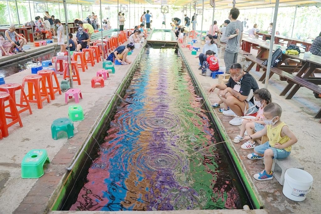 【桃園親子景點推薦】田園體驗餵可愛小動物 撈魚釣蝦親子同樂 陽榮休閒農場