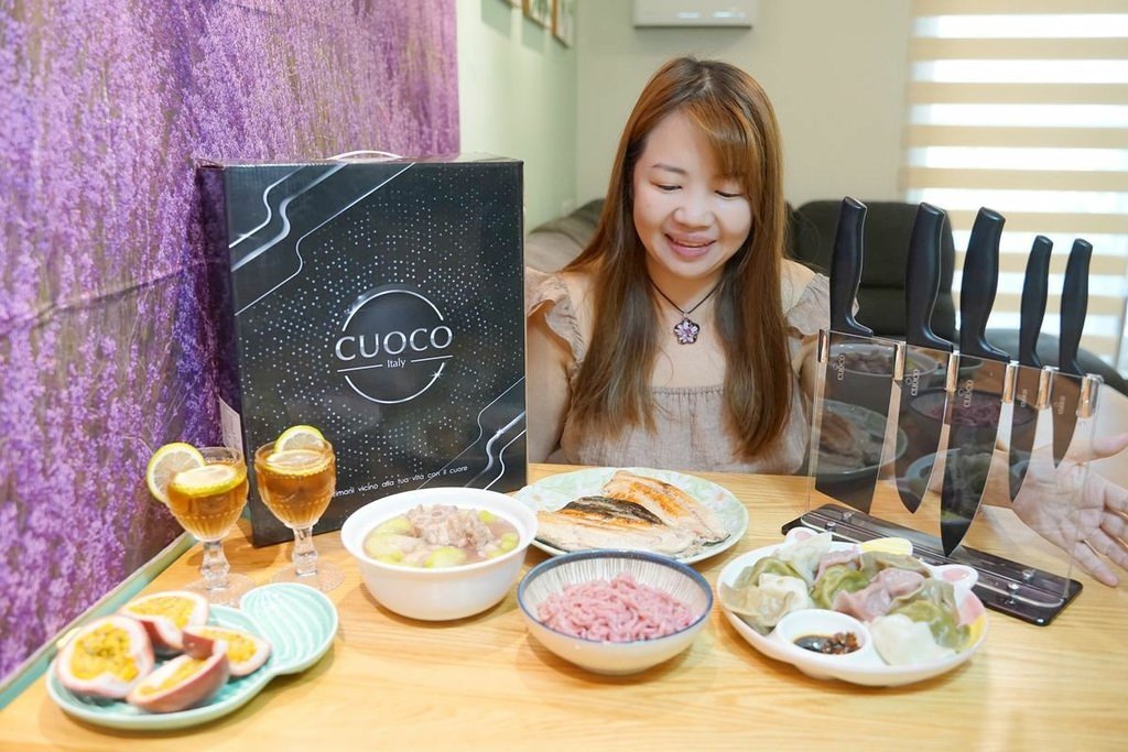 【刀具組推薦】420不鏽鋼打造 墨晶鋼刀氧化技術 【義大利CUOCO】粉末鋼5刀6件組