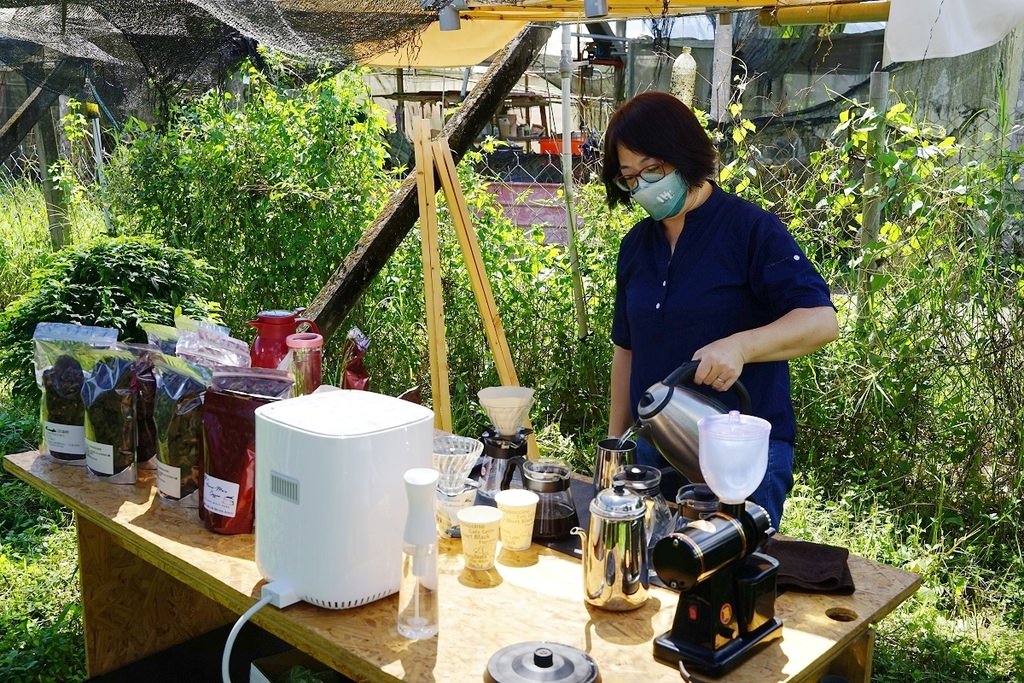 【南投埔里農場體驗推薦】埔里咖啡產銷班莊鴻模班長 獨特手作咖啡葉茶DIY 鴻模咖啡莊園