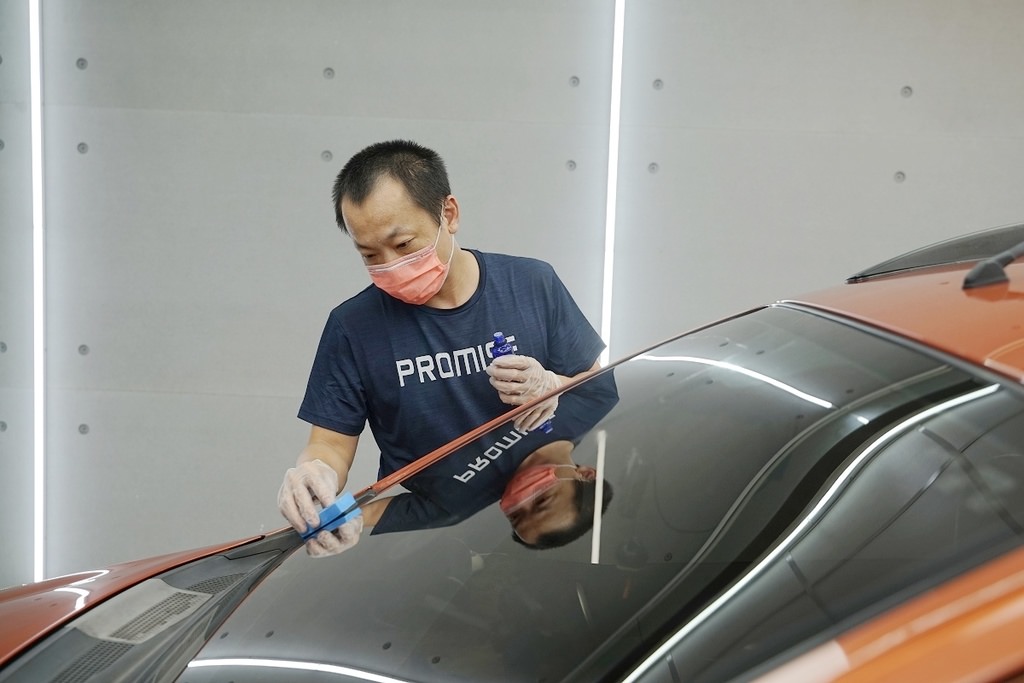 【板橋洗車打蠟鍍膜推薦】單層鍍膜3980元 鍍膜會員洗車只要100元 GO汽車美容