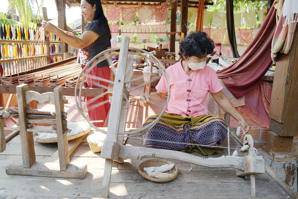 【泰國清邁行程景點推薦】純天然植物染手作DIY 傳統泰國織布體驗【Ontai Farm】