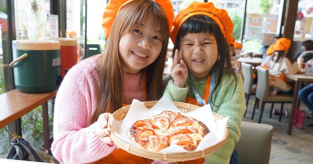 【桃園披薩DIY課程推薦】親子合作手擀披薩 大有生態梯田小小披薩師體驗營 火星瓢蟲窯烤披薩