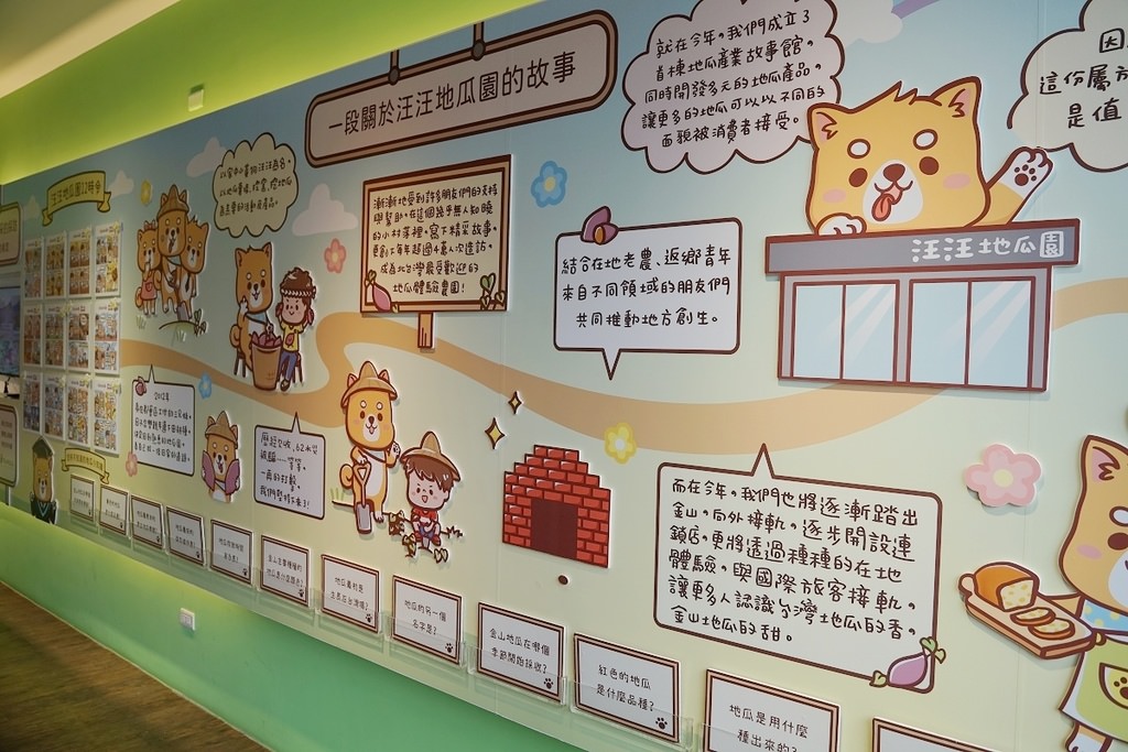 【北海岸金山萬里伴手禮推薦】地瓜牛奶霜淇淋/地瓜Pizza美味必點 汪汪地瓜園產業故事館