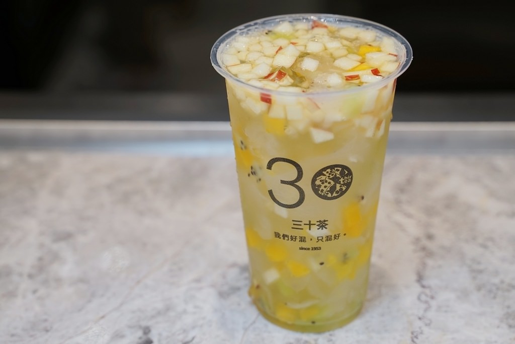 【林口手搖飲料店推薦】網美級混珠口感超Q彈 現點現萃單醇茶味道濃郁 thirtea三十茶林口長庚店