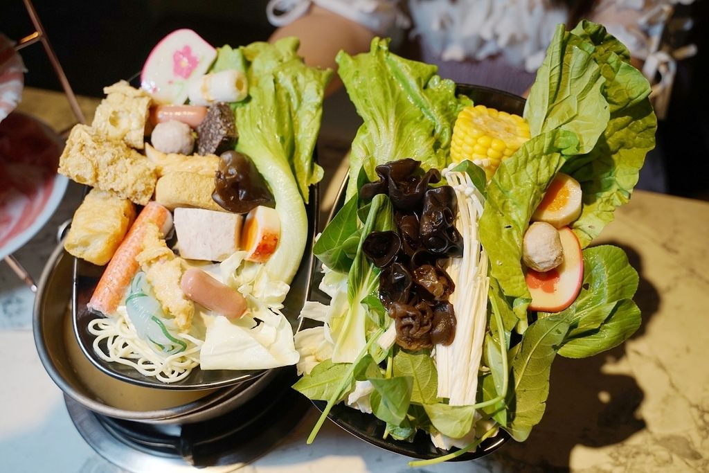 【台中霧峰火鍋餐廳推薦】自助蔬食無限量供應吃到飽 美味必點雙人經典牛豚雙塔套餐 築崎相撲鍋物霧峰殿