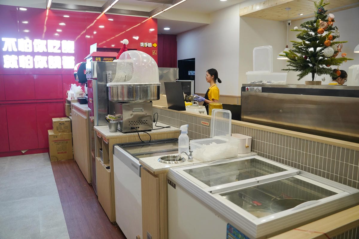 【台福飽飽鍋】青埔小火鍋推薦 豐富自助吧吃到飽 棉花糖/豬油拌飯/冰淇淋/爆米花/豆花吃到飽