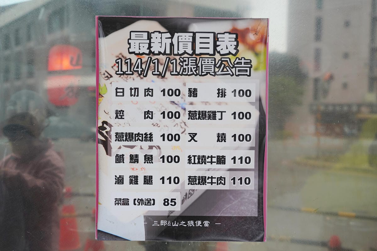 【山之狼便當三郎中壢店】中壢便當推薦 中壢排隊便當名店 中壢超人氣排隊美食 中壢外帶便當首選