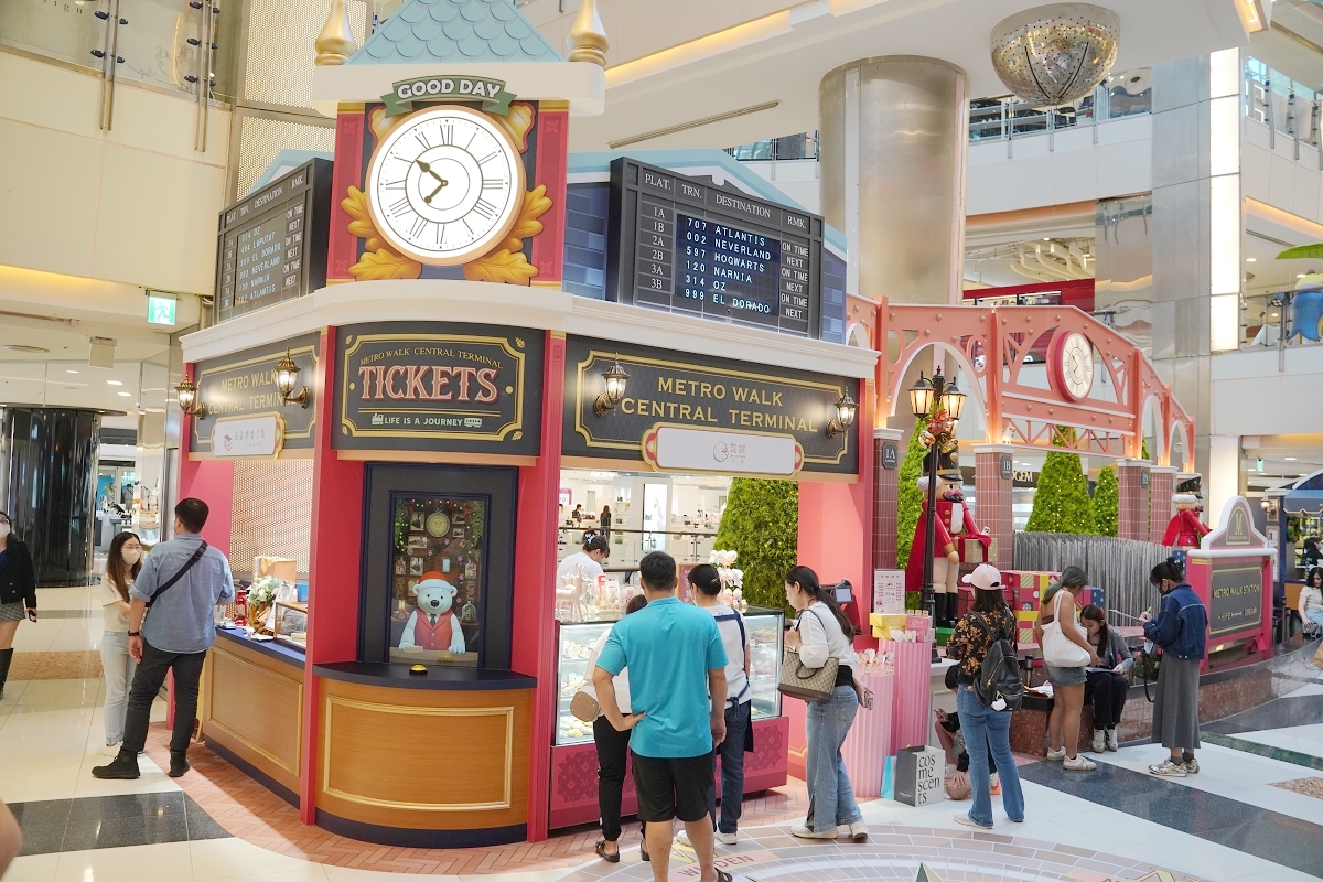 【大江國際購物中心】全台最美室內聖誕車站開箱 全國獨家全年免費停車 桃園最推薦的購物中心 - 第1張圖