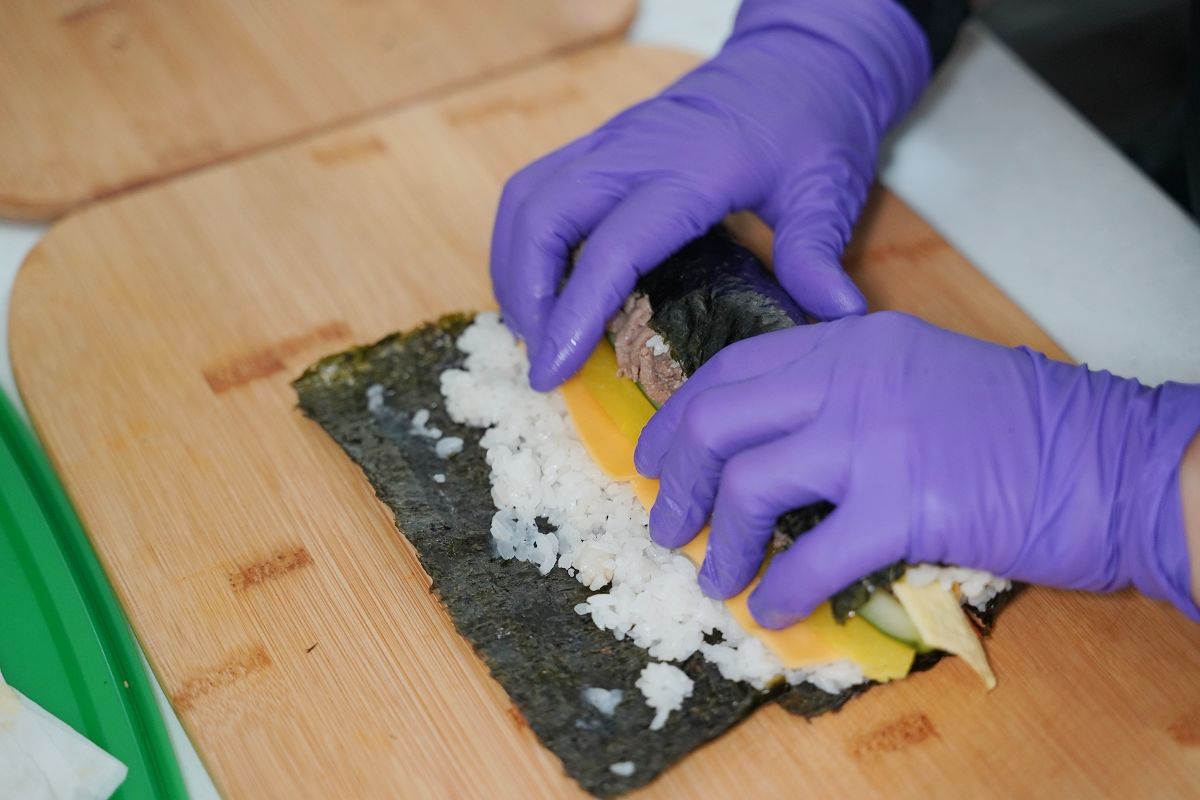 【親咕飯捲chingu kimbap】宜蘭蘇澳百年老屋韓式飯捲 現點現包正統韓國風味 - 第11張圖