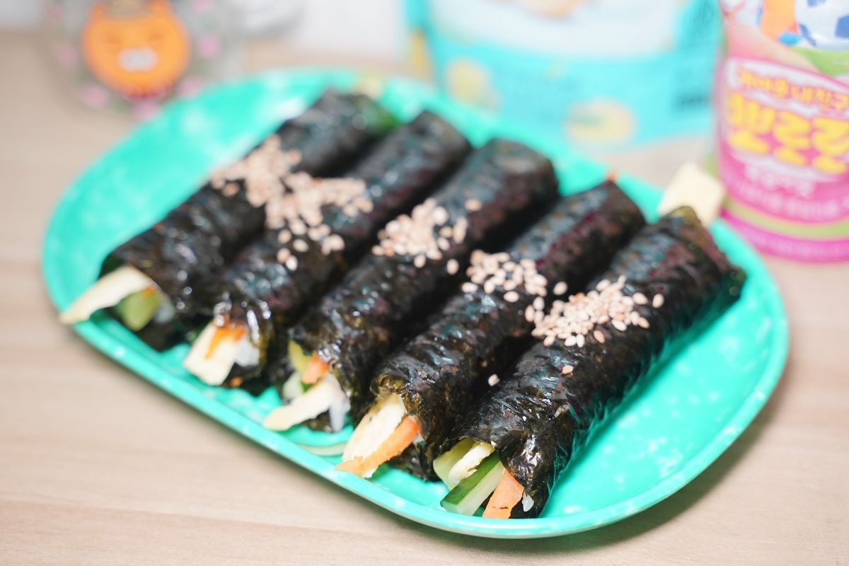 【親咕飯捲chingu kimbap】宜蘭蘇澳百年老屋韓式飯捲 現點現包正統韓國風味 - 第17張圖