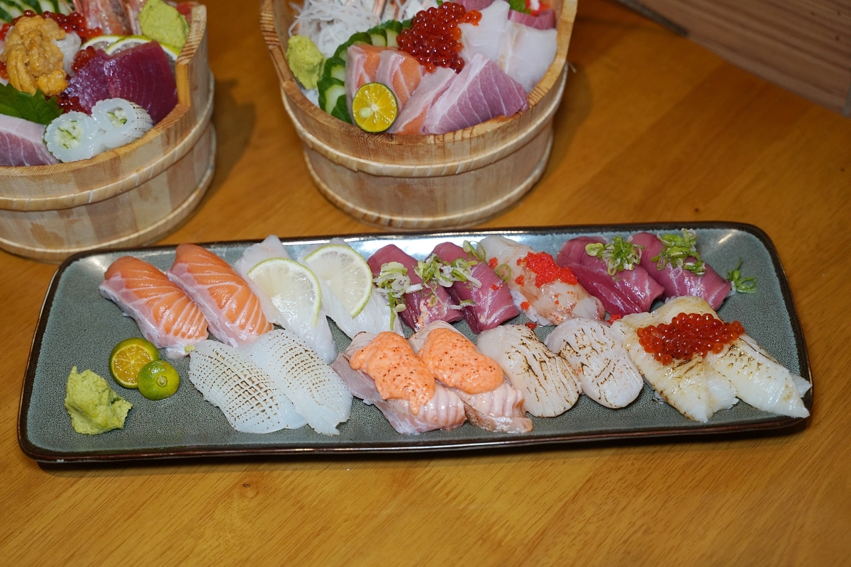 【魚金海鮮居食屋二訪】高CP值無菜單料理個人獨享套餐 超浮誇魚金海鮮木桶/豪華海鮮握壽司 - 第38張圖