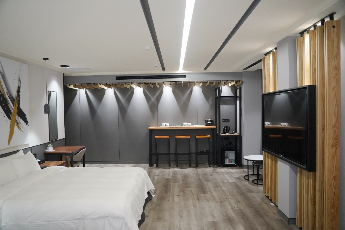 【IF Motel商務汽旅】桃園藝文特區汽車旅館 全新房型頂級按摩椅 超豐富自助早餐吃到飽 - 第14張圖