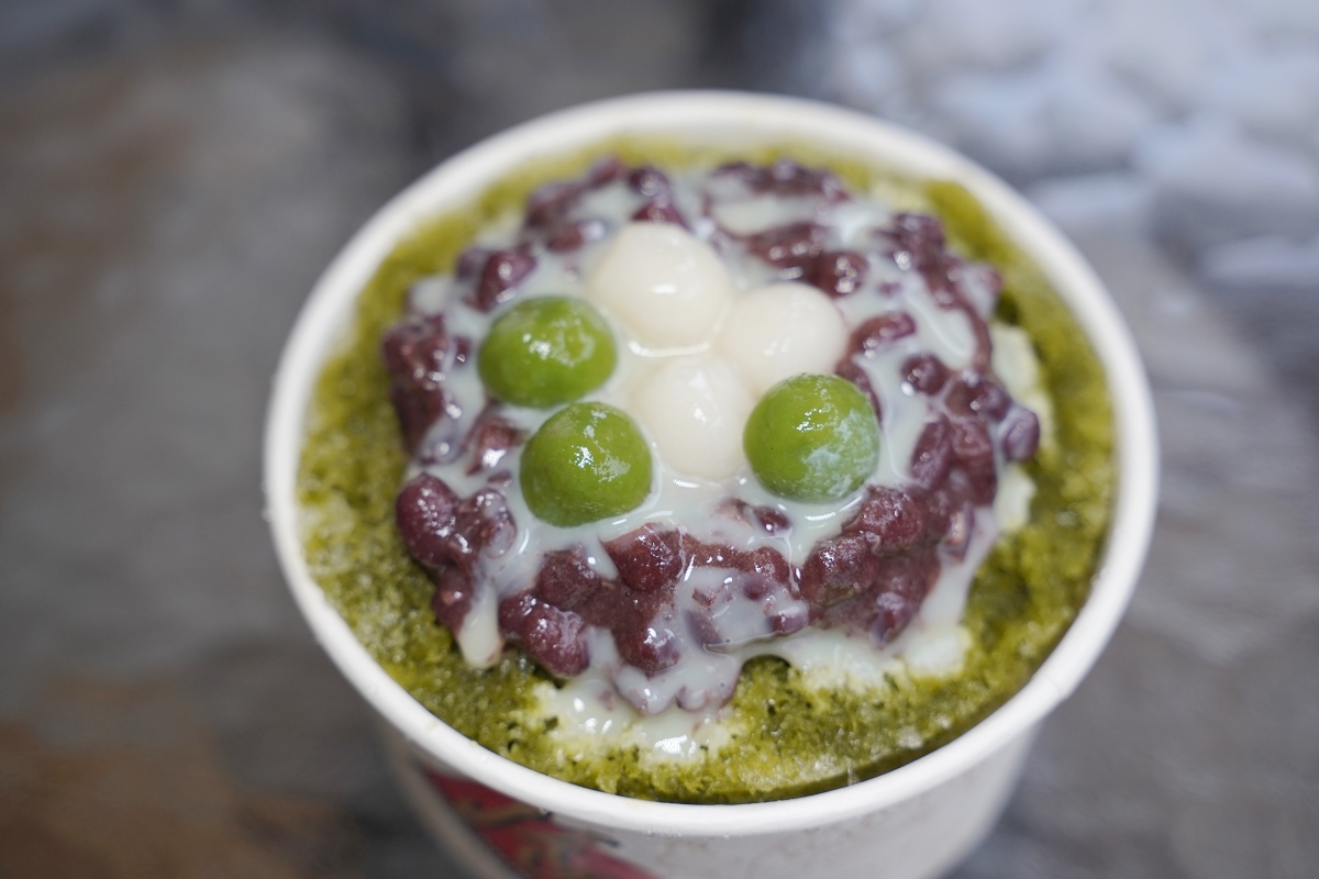 【南庄抹茶冰】苗栗南庄桂花巷超人氣冰品 日式宇治金時冰+客家雪圓 客家電視美味推薦 - 第6張圖