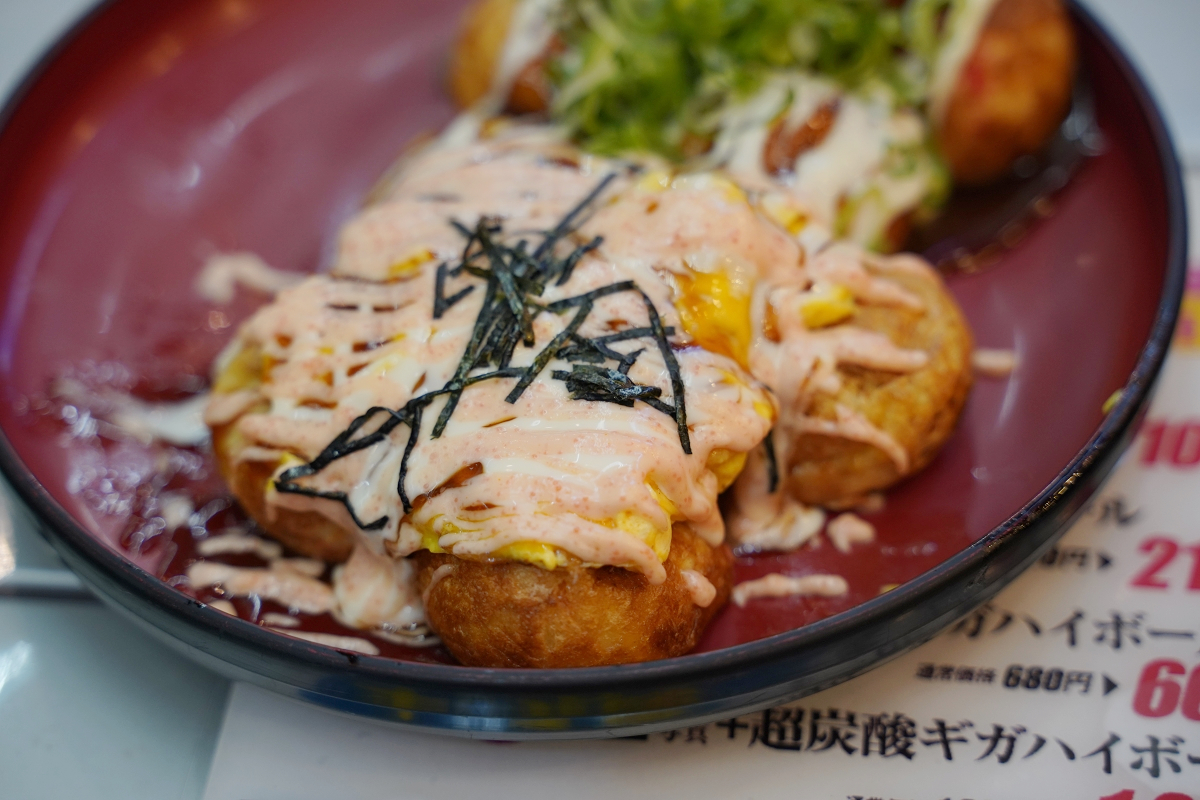 【タコとハイボール 札幌狸小路本店】狸小路商店街章魚燒和威士忌蘇打 中文菜單超人氣在地美食