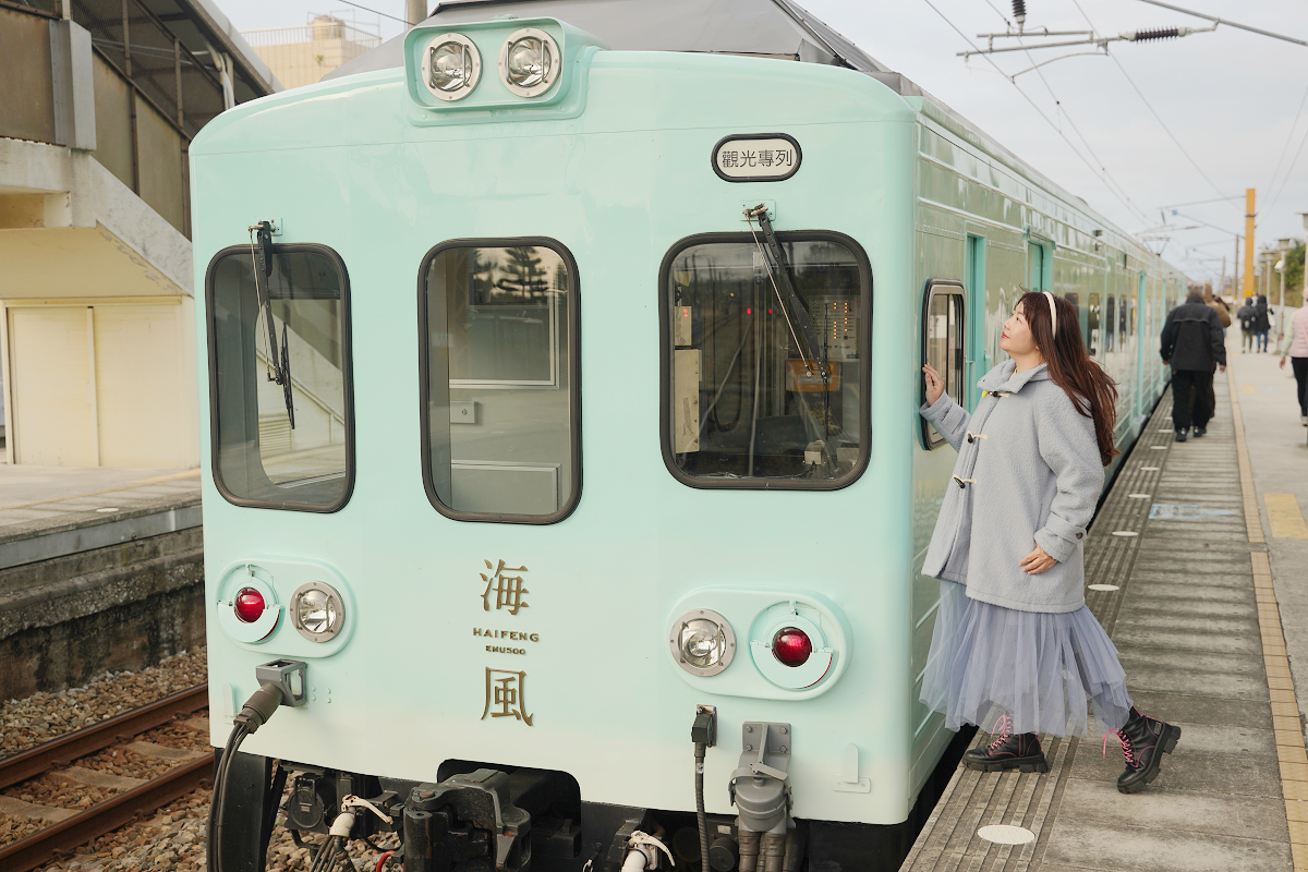 【海風號甜點列車開箱】透明珠寶餐盒夢幻登場 台中出發季節限定芋頭金沙馬卡龍 療癒系車廂超好拍