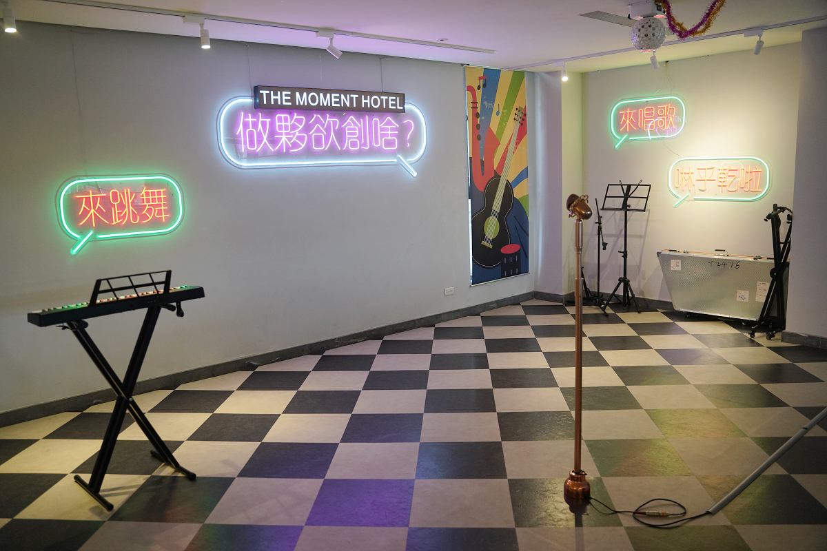 【煙波花時間宜蘭傳藝】夜宿蘭陽藝城漫遊古味巷陌 台灣首見聚落式住宿區 冰果室刨冰機兒童遊戲區