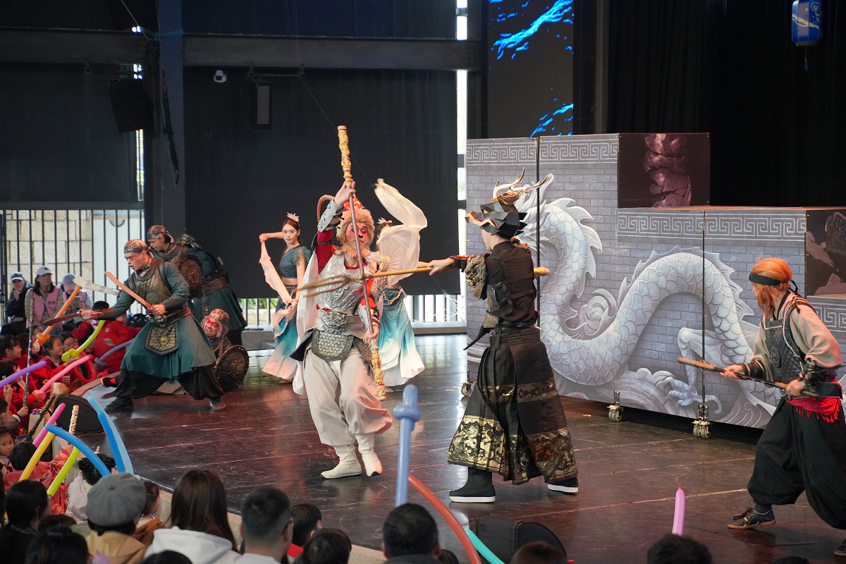 【齊天大聖嬉遊記】2026宜蘭傳藝園區駐園大戲 跳鼓陣x傳統戲曲x高空特技 入住煙波花時間免費看