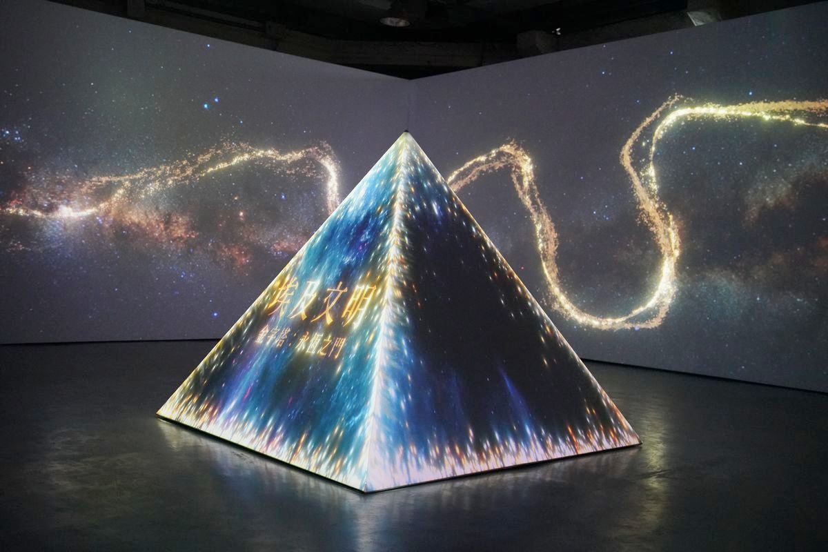 【世界古文明沉浸體驗展】復刻四大古文明沉浸式旅程 金字塔立體投影埃及迷必訪 跨越三千年帝國與神話