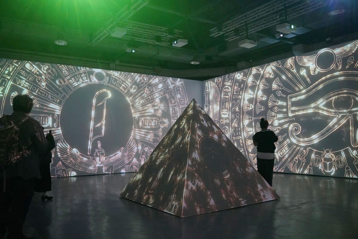 【世界古文明沉浸體驗展】復刻四大古文明沉浸式旅程 金字塔立體投影埃及迷必訪 跨越三千年帝國與神話